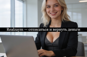 Realzaym отписаться от платных услуг и подписки и вернуть деньги