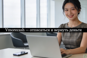 Vmorecash отписаться
